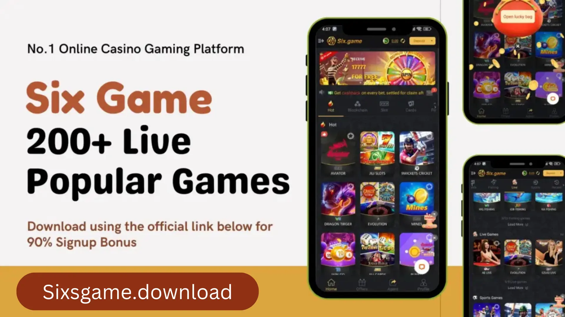 How do you become an agent on Six Game Download? 4 Six Game